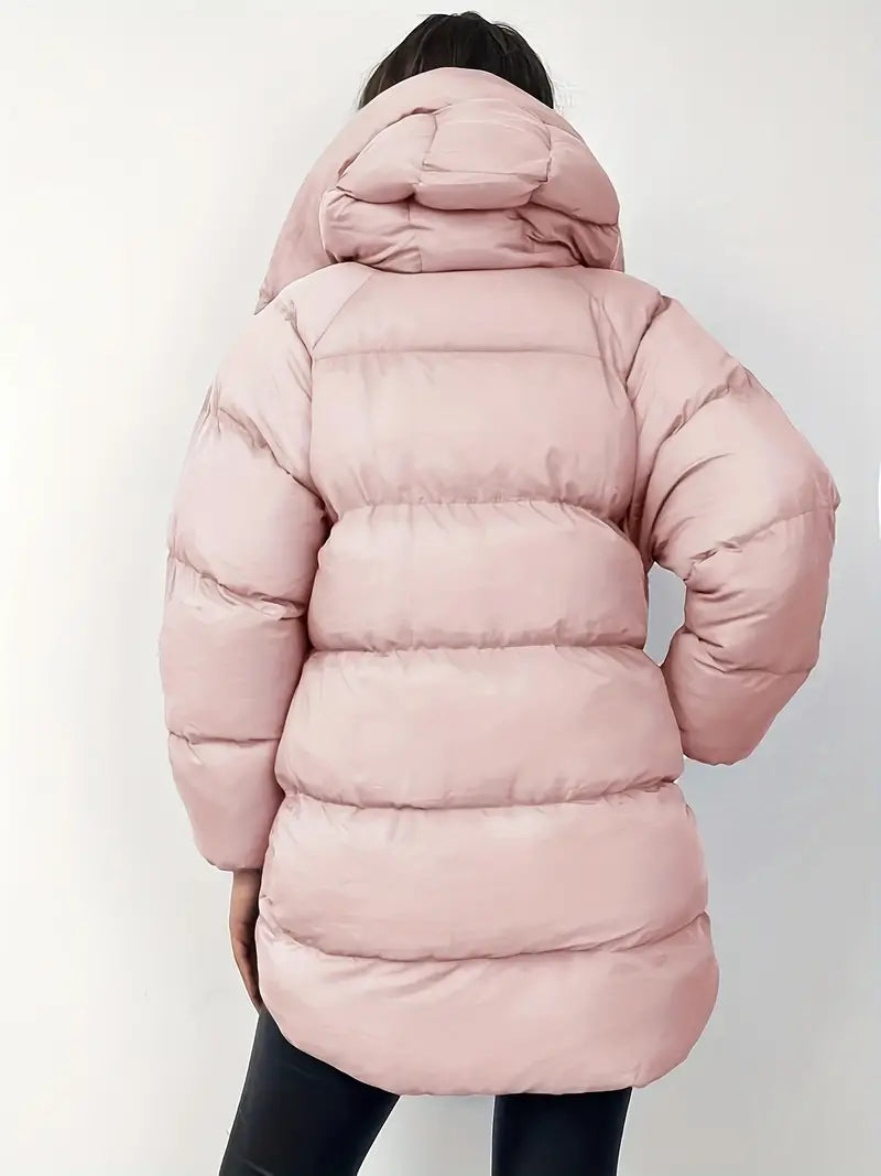 Charmaine - Puffer Jacket with Zippered Hood