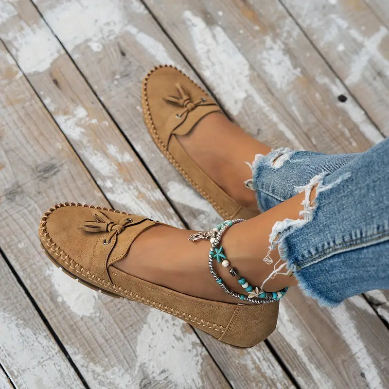 Stefana - Comfortable Soft Moccasins