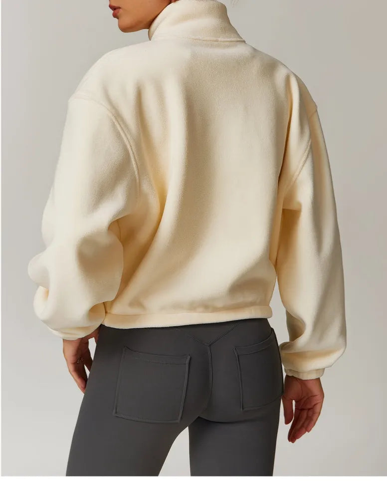 Emy - Fleece Zip-Up Jacket