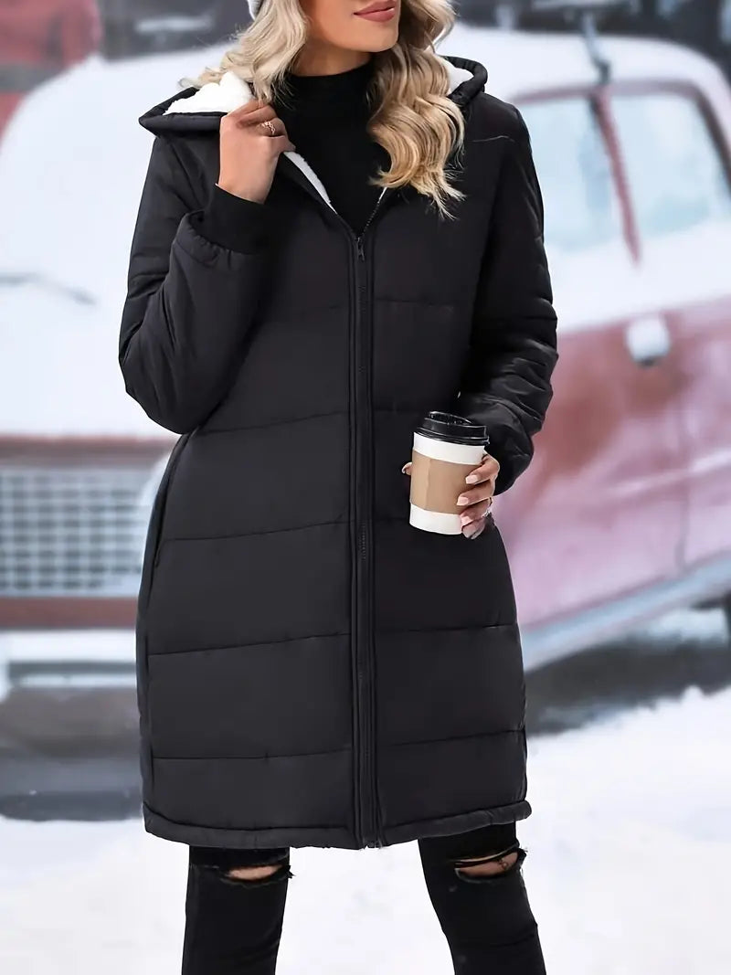 Larisa - Quilted Jacket with Hood