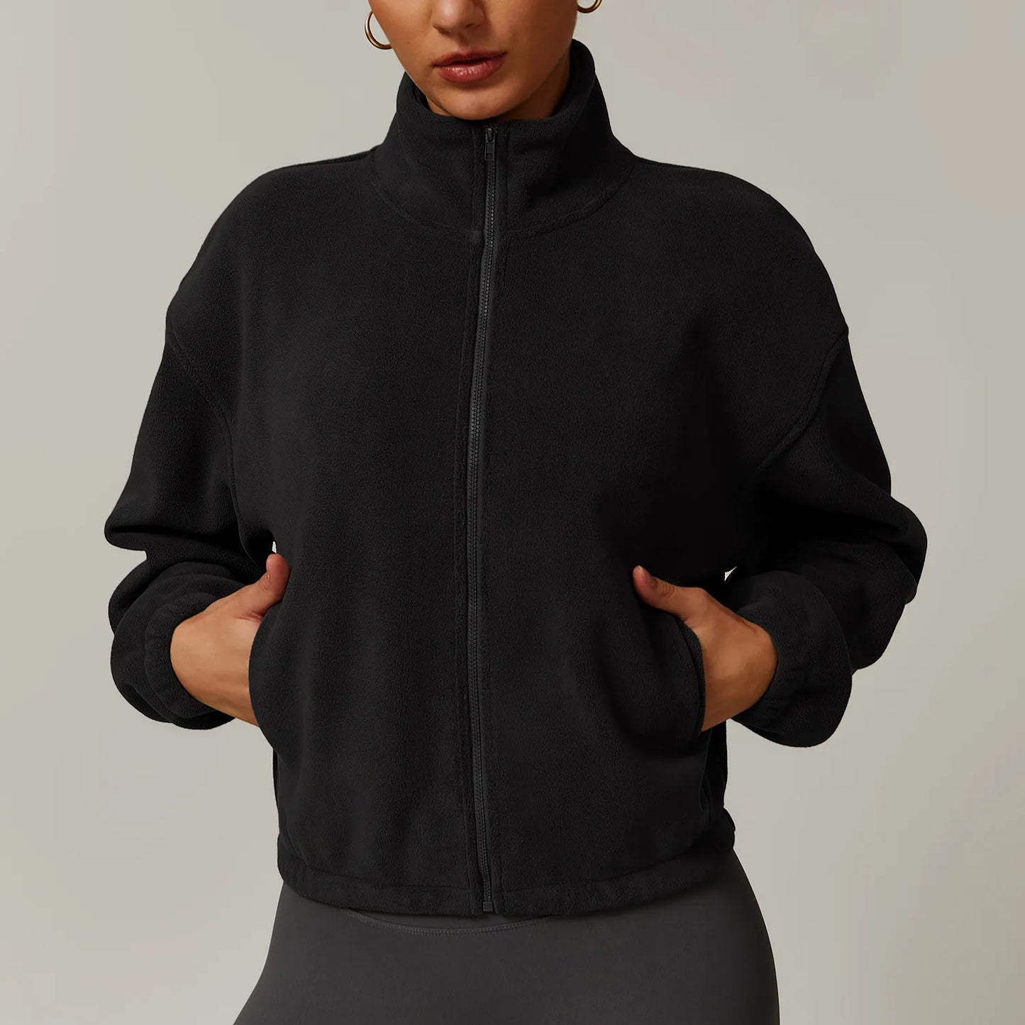 Emy - Fleece Zip-Up Jacket