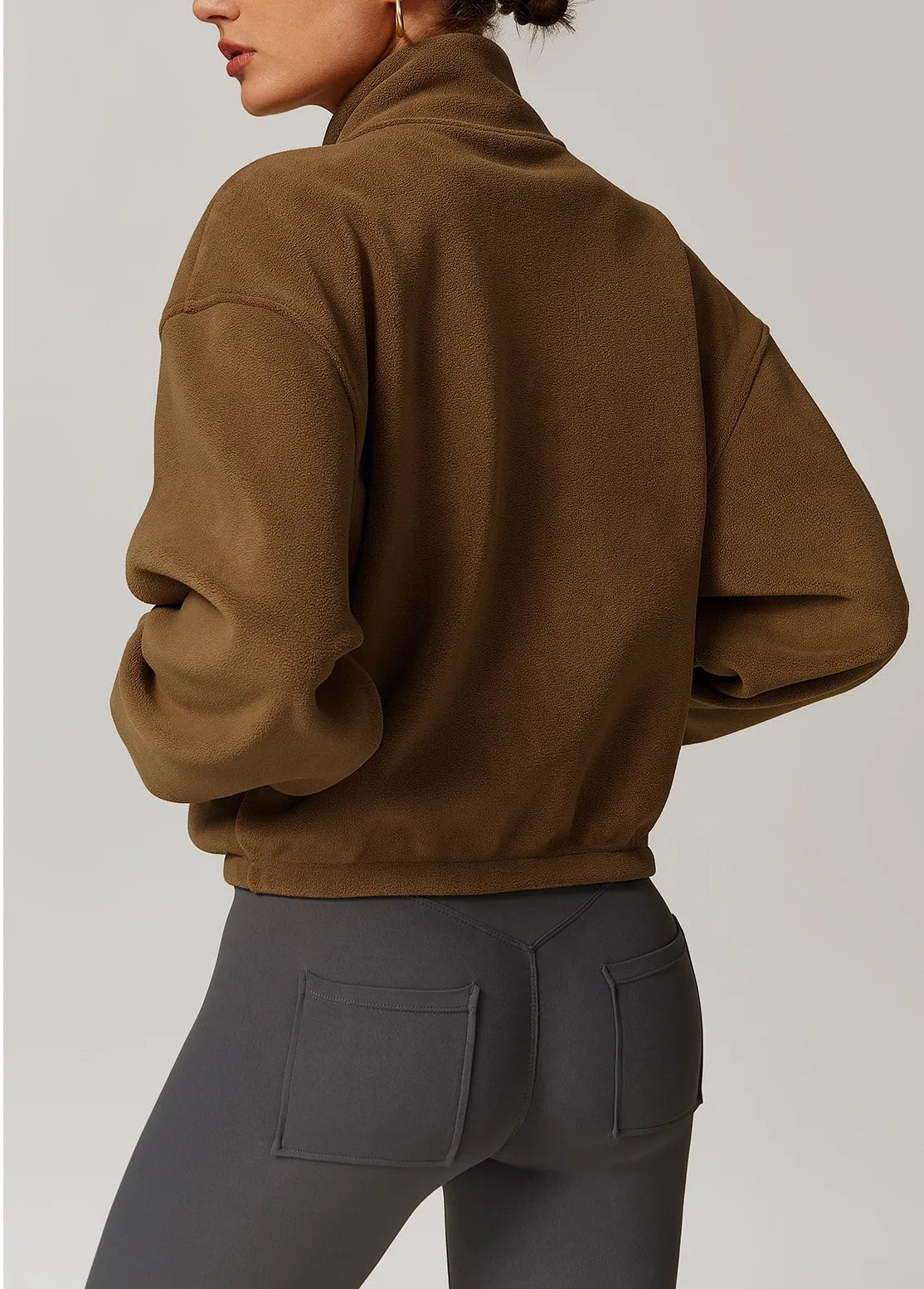 Emy - Fleece Zip-Up Jacket