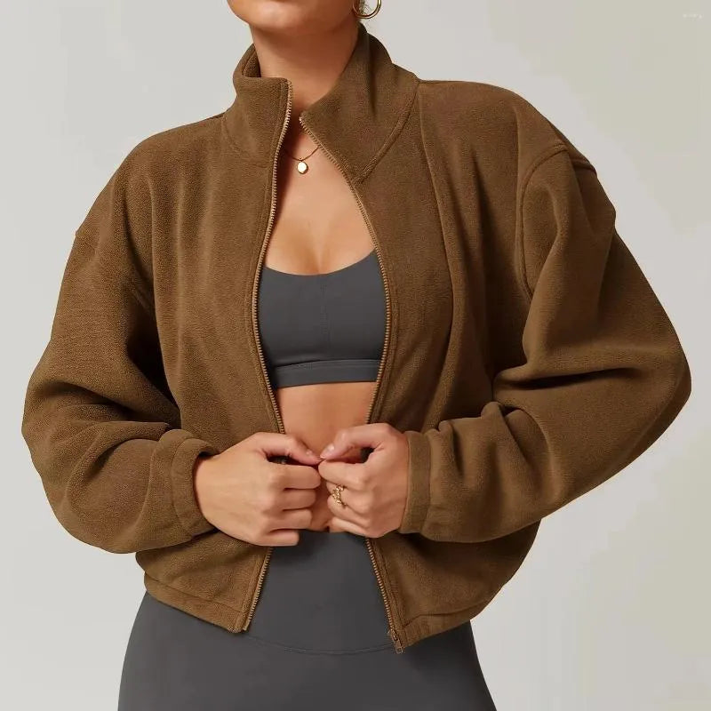 Emy - Fleece Zip-Up Jacket