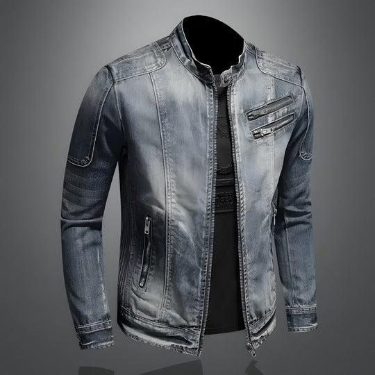 Aleksy – Retro Men's Denim Jacket