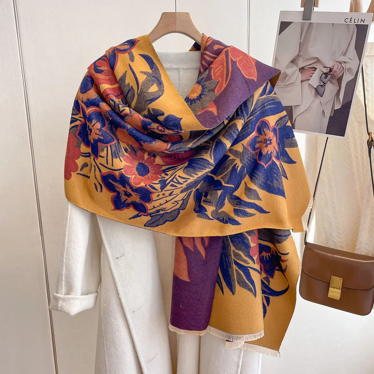 Adeline - Warm Winter Scarf For Women