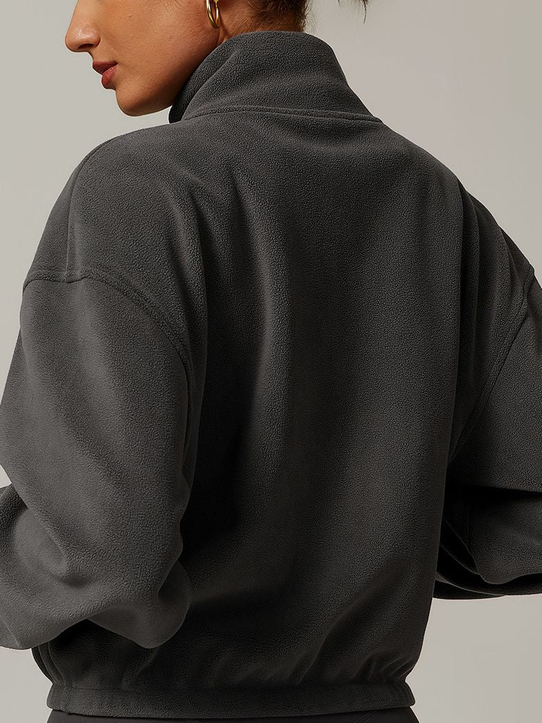 Emy - Fleece Zip-Up Jacket