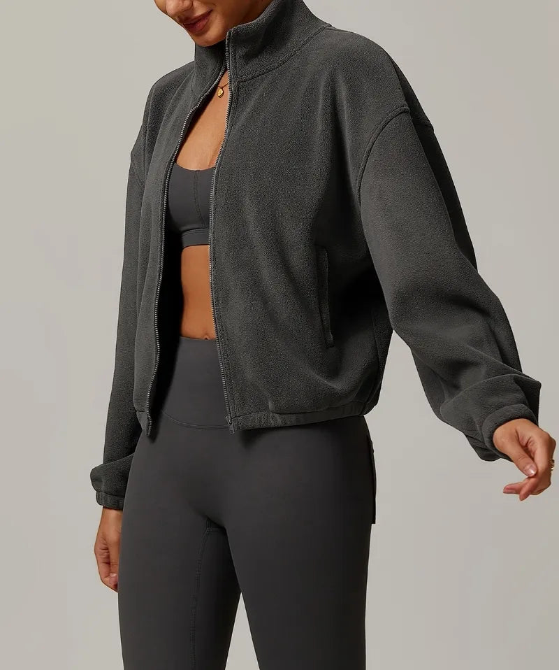 Emy - Fleece Zip-Up Jacket