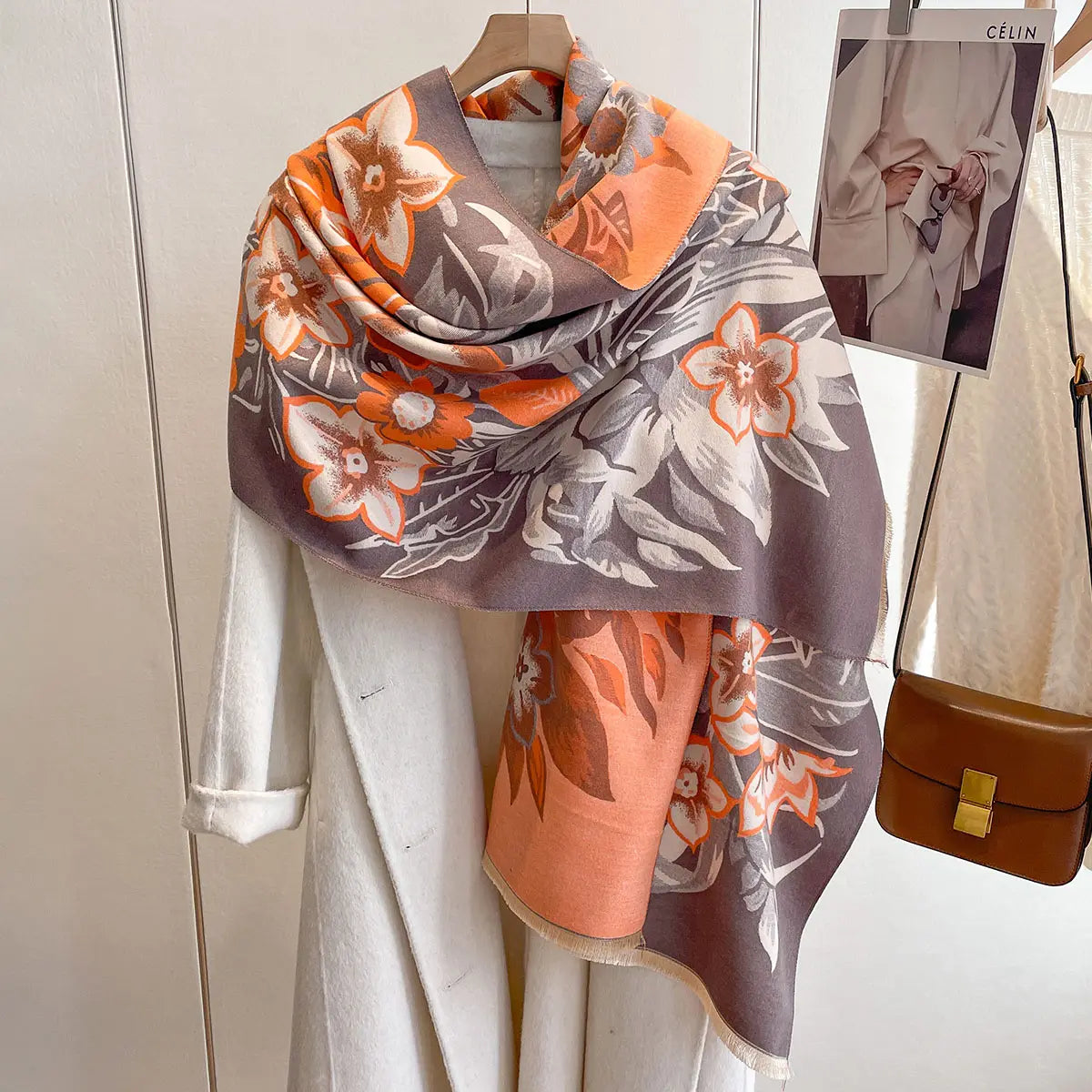 Adeline - Warm Winter Scarf For Women