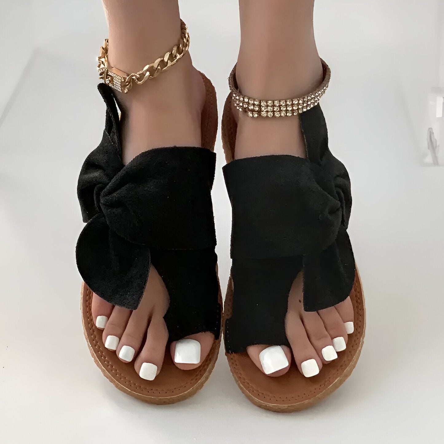 MARGO - FLORAL COMFORT SANDALS