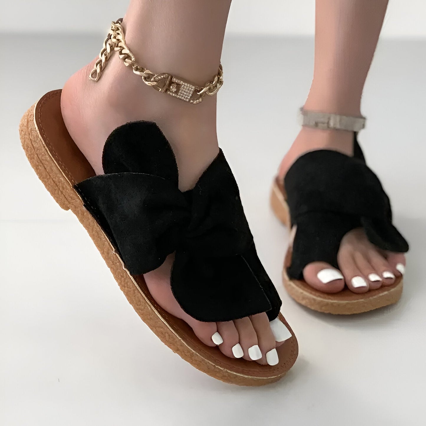 MARGO - FLORAL COMFORT SANDALS