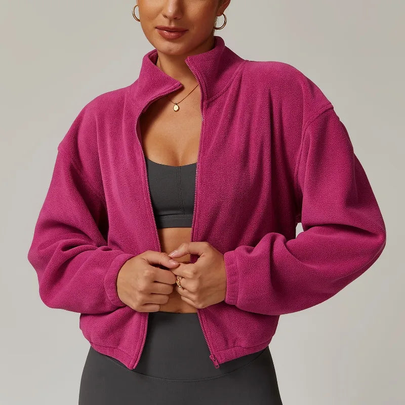 Emy - Fleece Zip-Up Jacket