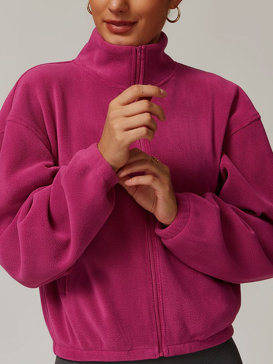 Emy - Fleece Zip-Up Jacket