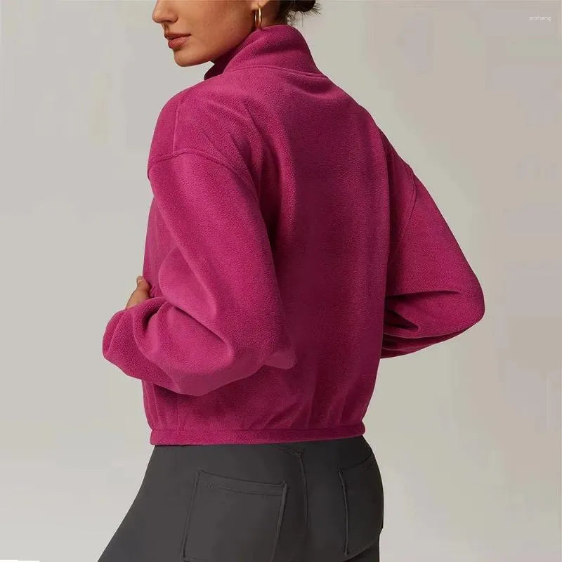Emy - Fleece Zip-Up Jacket