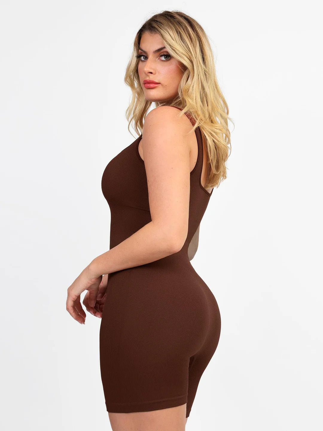 Naya – Seamless Square Neck Sport Jumpsuit