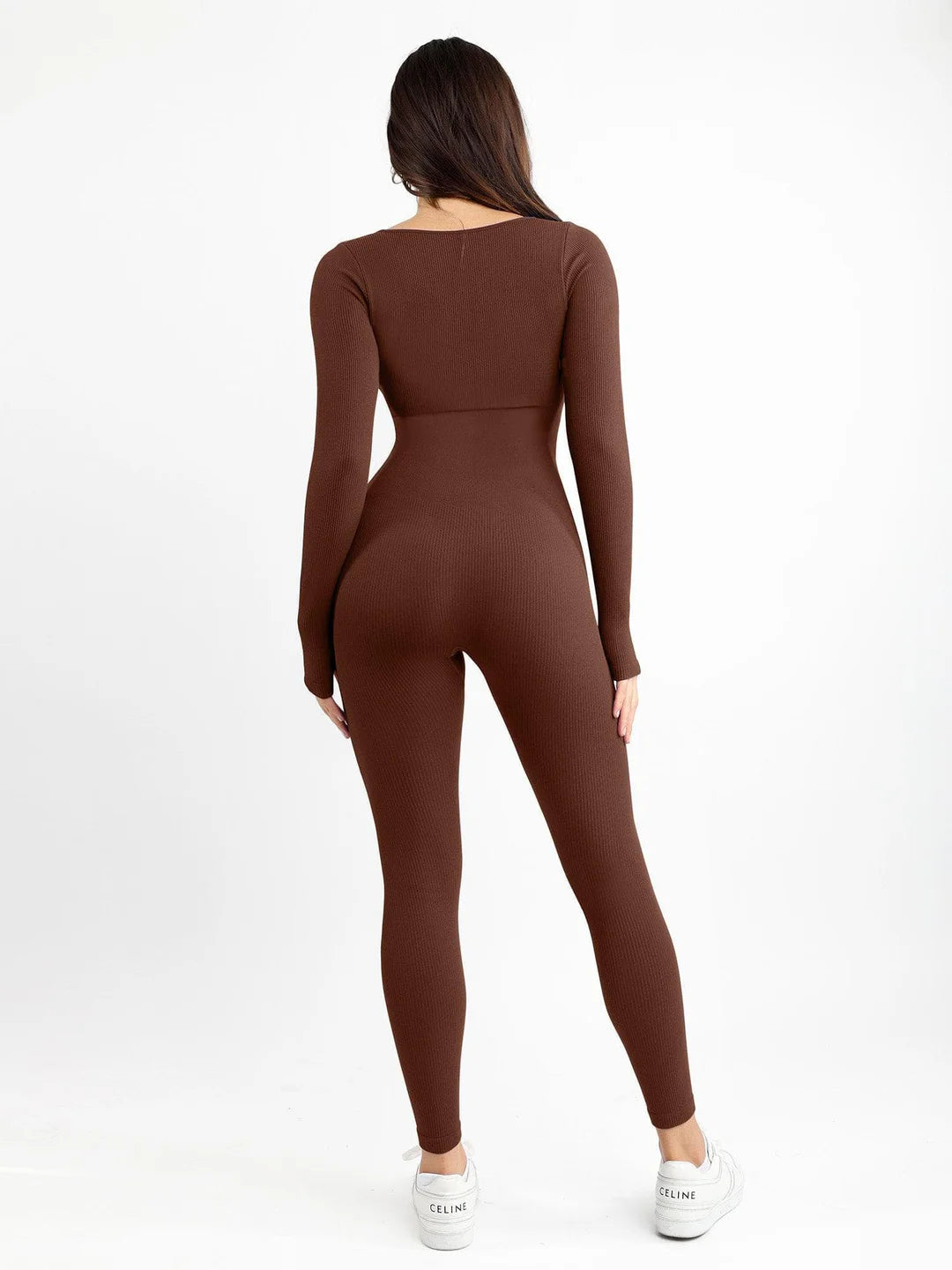 Naya – Seamless Square Neck Sport Jumpsuit