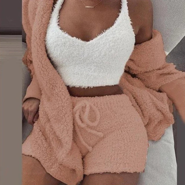 Noémie – Cozy 3-Piece Winter Pajama Set