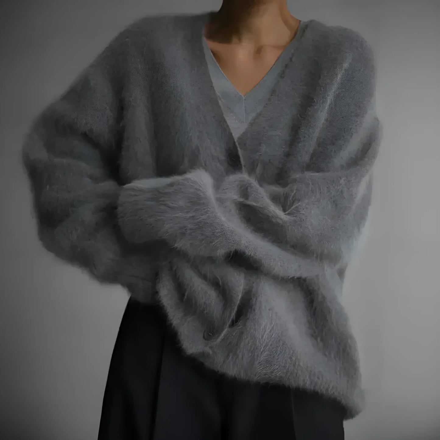 Greta – Mink Fur Cardigan