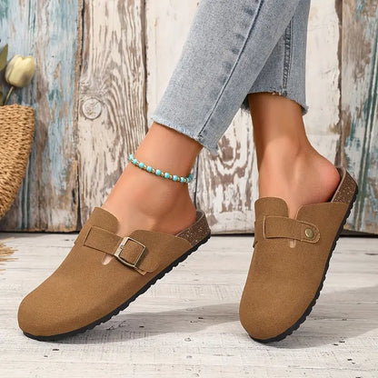 BEATRIX - VINTAGE CHARM MULE SANDALS