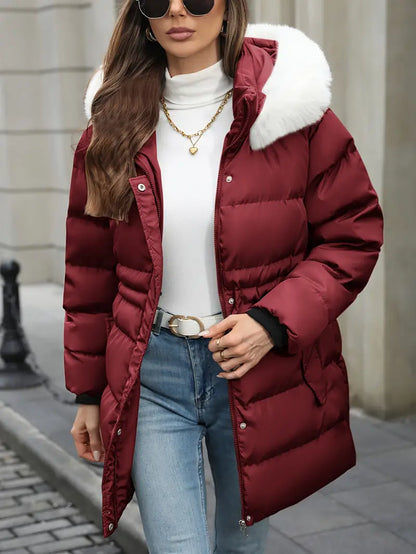 Nina - Quilted Hooded Jacket for Chilly Days