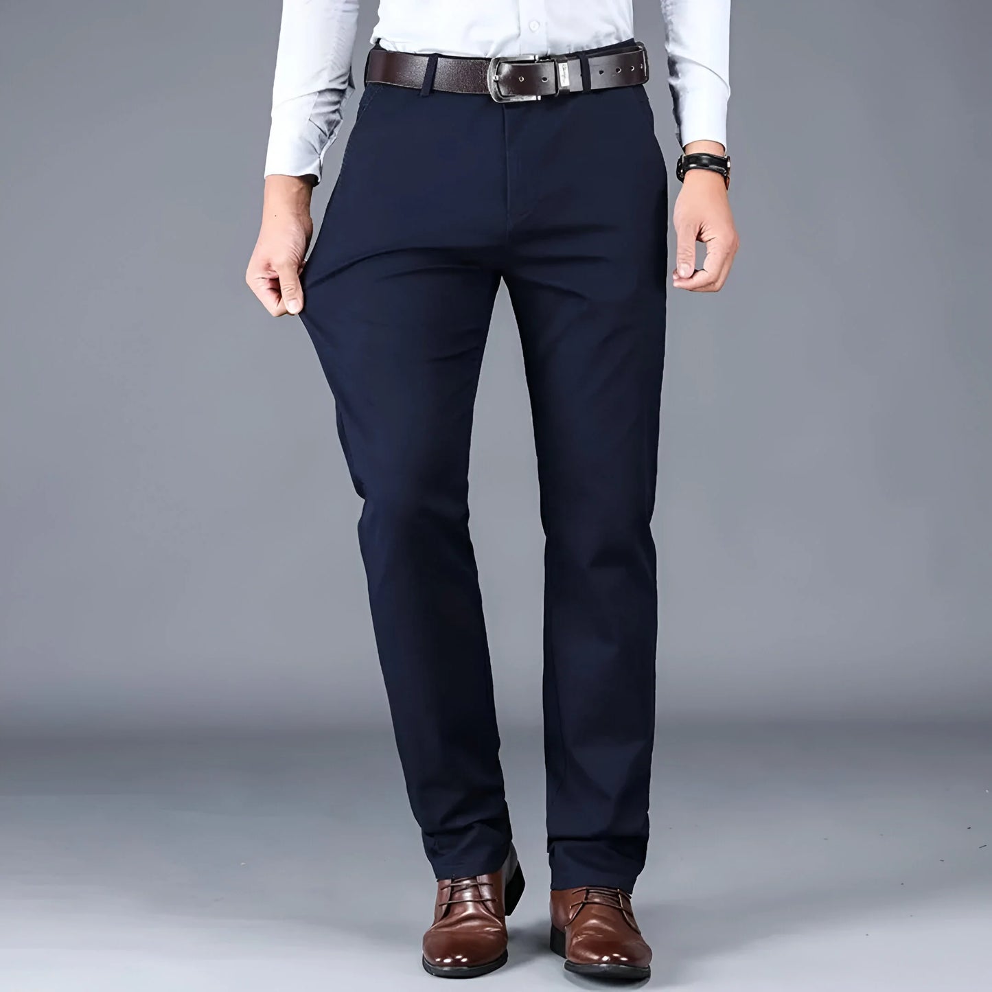 Eloi – Sleek Stretch Trousers for Effortless Style & Comfort