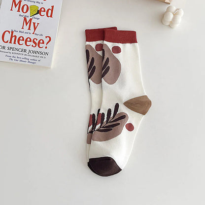 Vivienne – Artistic Abstract Casual Socks
