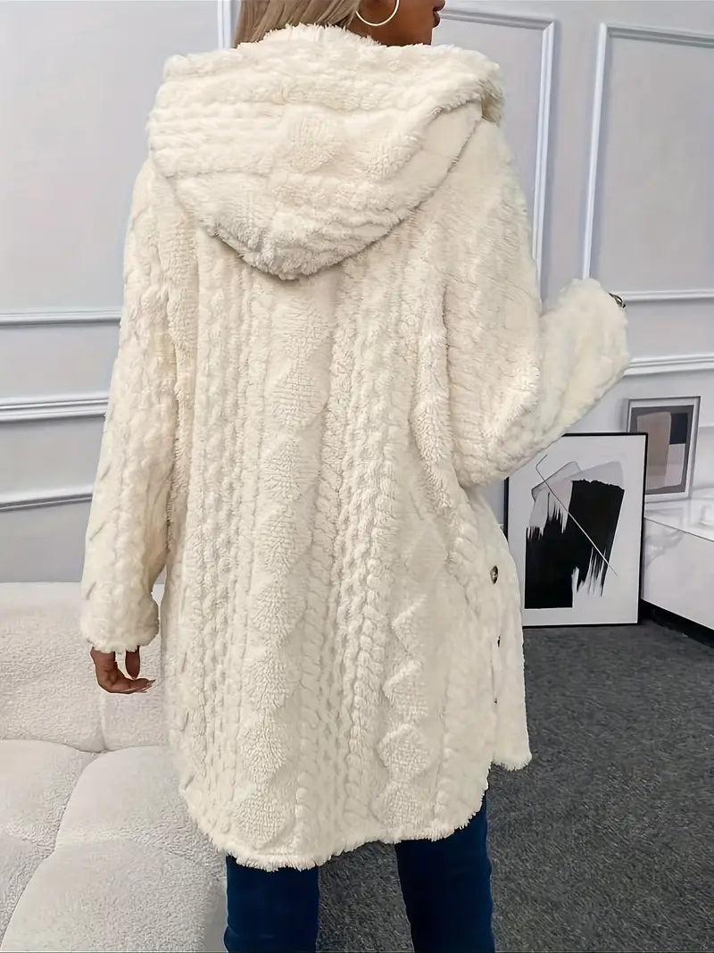 Talulla – Comfortable Fleece Jacket with Hood