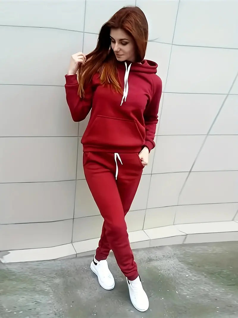 Lubogniewa - Solid Color Sports Jumpsuit