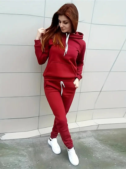 Lubogniewa - Solid Color Sports Jumpsuit