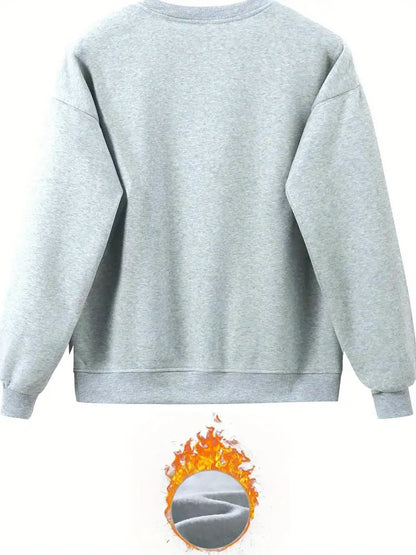 Bratomira - Heartbeat Print Sweater and Jogger Set