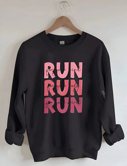 Claire - Running Crewneck Sweatshirt