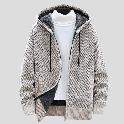 Alex - Paris Knit Hoodie