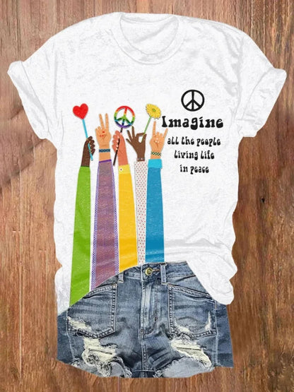Laurent – Retro Graphic Short-Sleeve T-Shirt