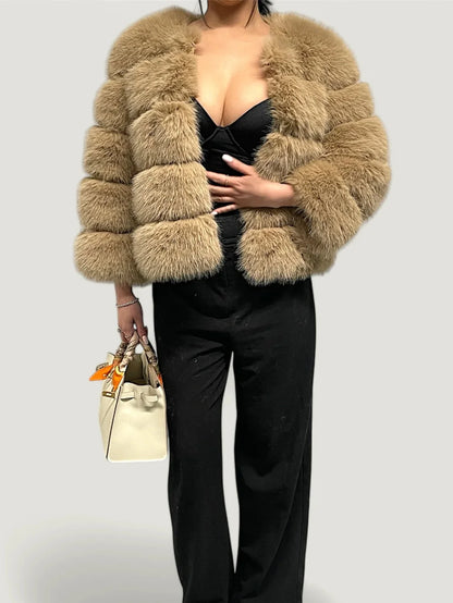 Sabine Luxe High Quality Fur Coat