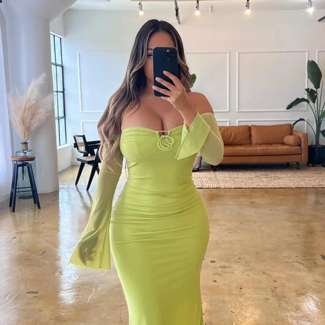 Helena - Halter Midi Dress