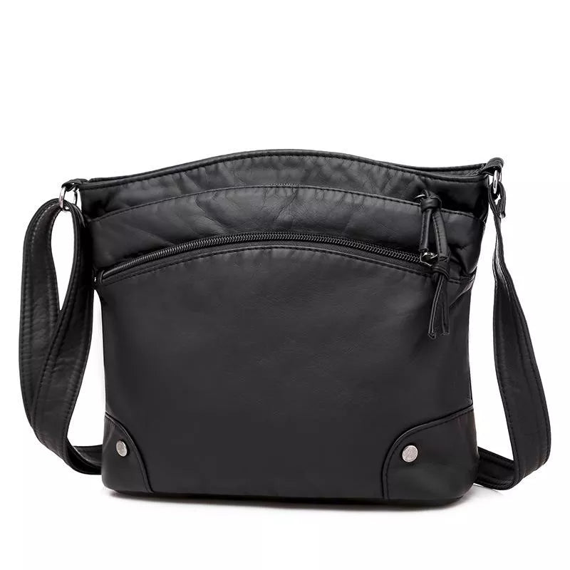 Halina - Leather Shoulder Bag