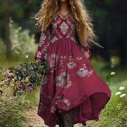 Lisette – Vintage Boho Chic Dress