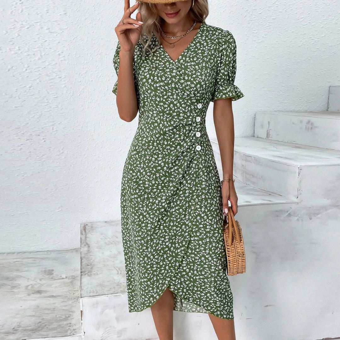 VANESSA - FLORAL STYLISH DRESS