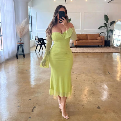 Helena - Halter Midi Dress