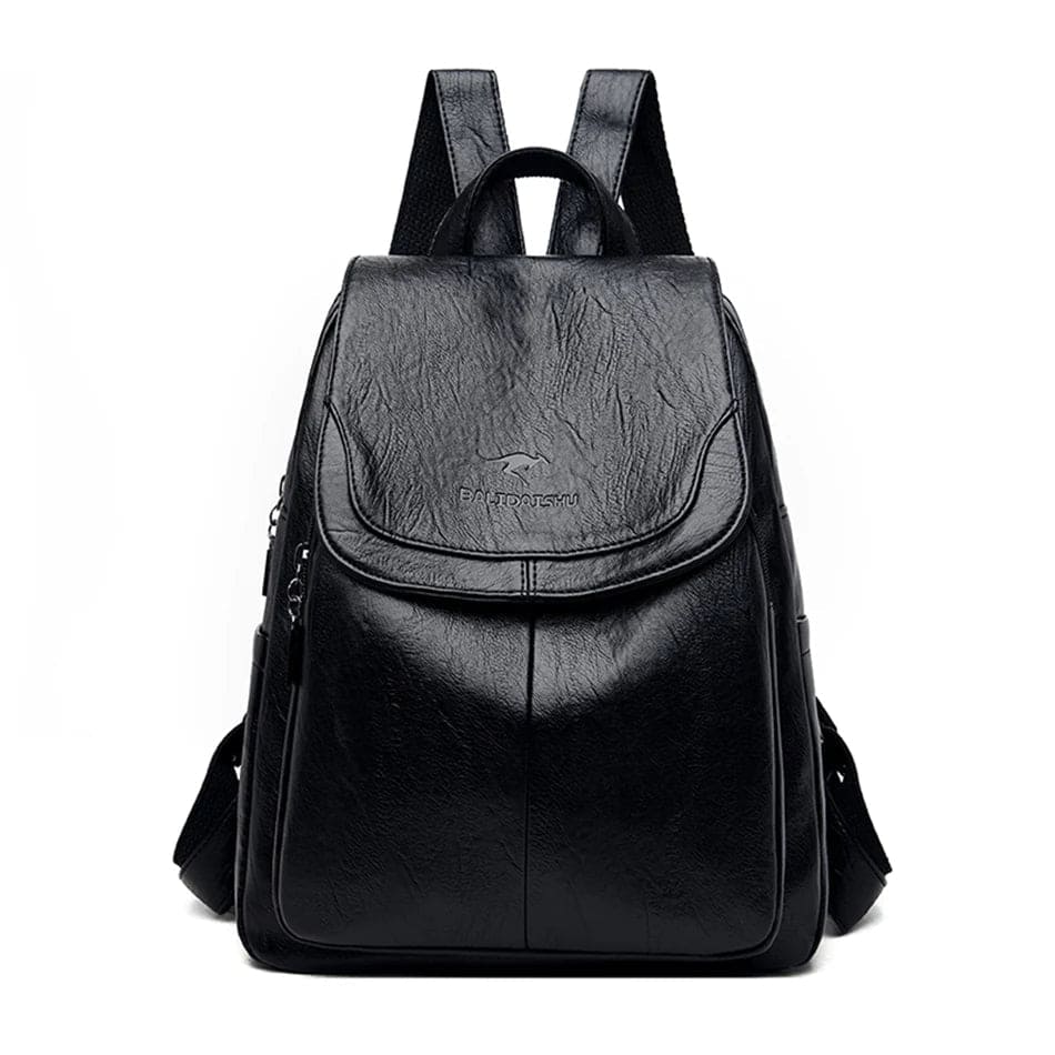 Izolda - Anti-Theft Leather Backpack