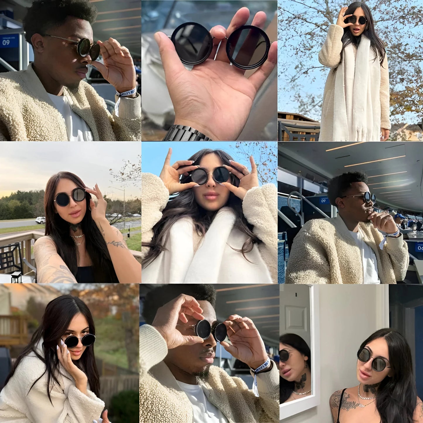 Théo Adjustable Tint Sunglasses with Built-in ND Filter (Polarized)