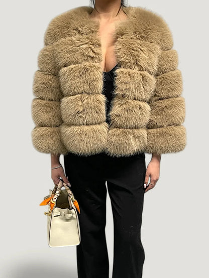 Sabine Luxe High Quality Fur Coat