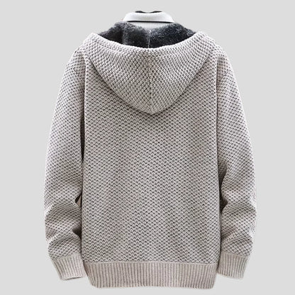 Alex - Paris Knit Hoodie