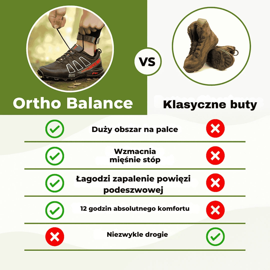 Ortho Balance - Ortopedyczne buty do chodzenia łagodzące ból