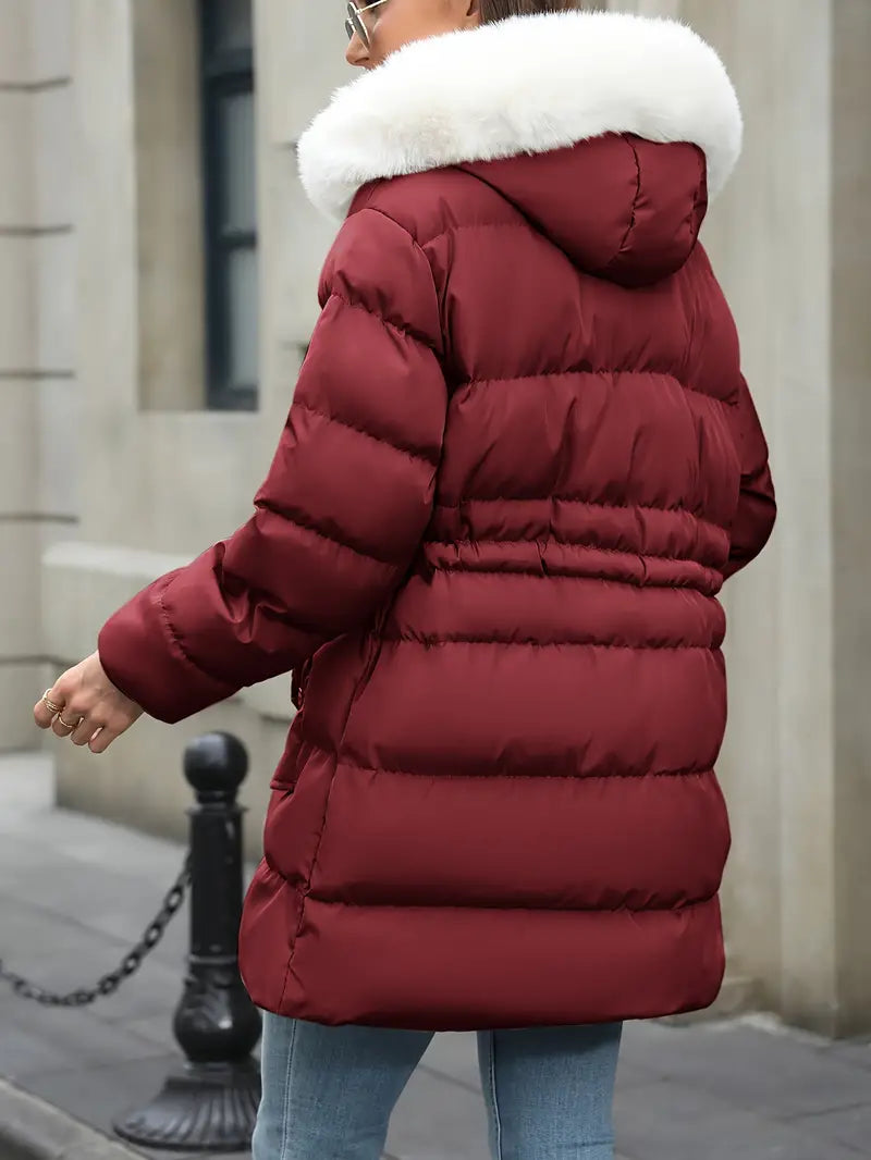 Nina - Quilted Hooded Jacket for Chilly Days