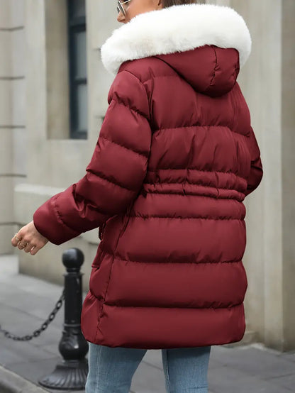 Nina - Quilted Hooded Jacket for Chilly Days