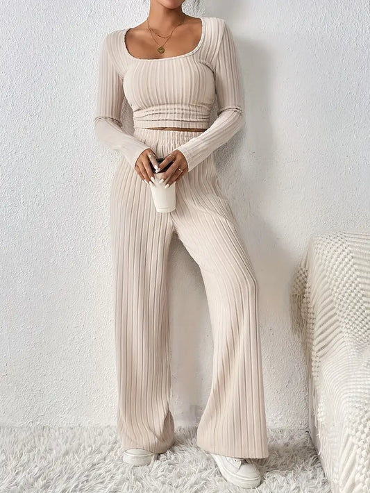 Przedwoja - Knit Set with Short Top
