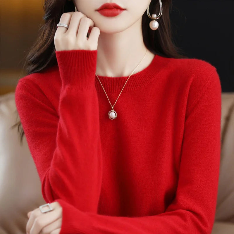 Anne - Pure Wool Loose-Fit Sweater