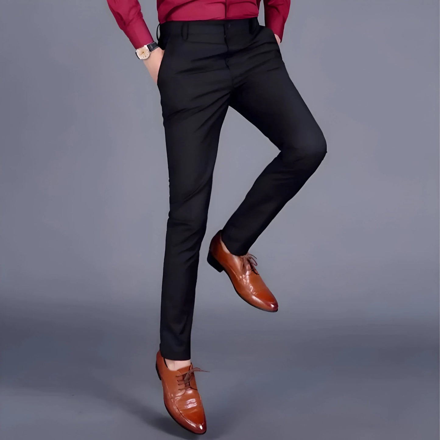 Eloi – Sleek Stretch Trousers for Effortless Style & Comfort