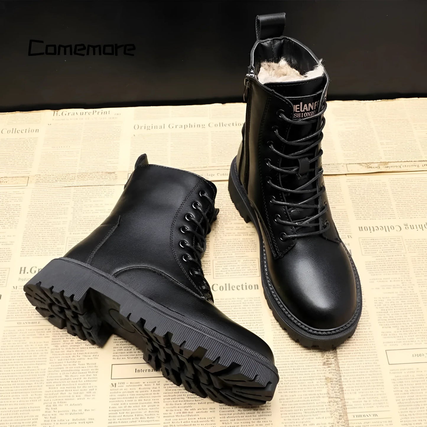 Seraphine - Waterproof Leather Winter Boots