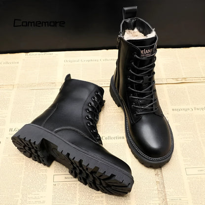 Seraphine - Waterproof Leather Winter Boots